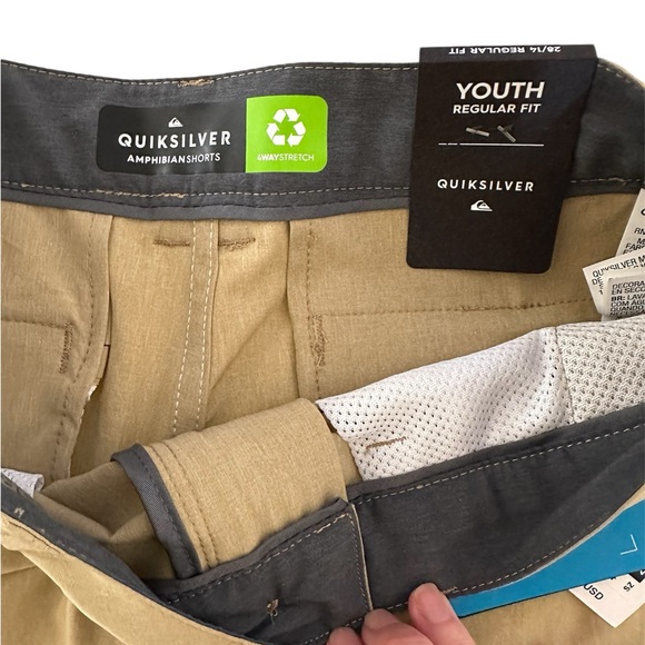 NWT Quicksilver Youth Amphibian Shorts - Picture 3 of 5